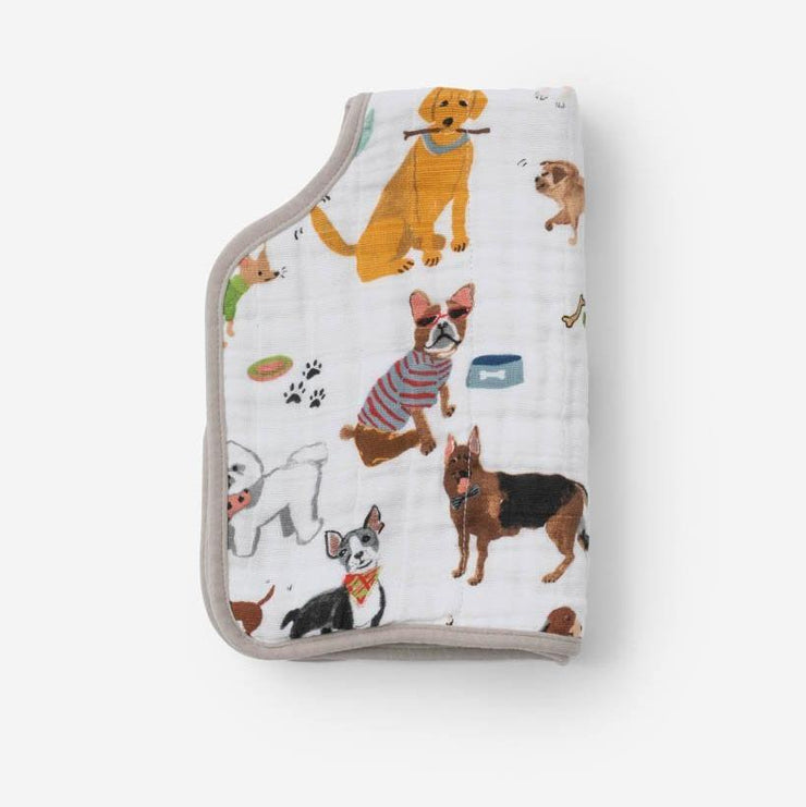 Little Unicorn Cotton Muslin Burp Cloth | Woof