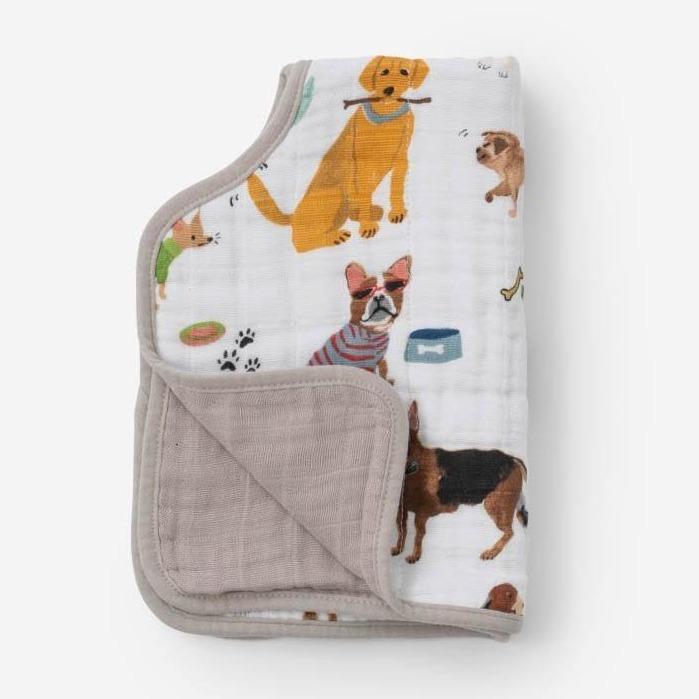 Little Unicorn Cotton Muslin Burp Cloth | Woof