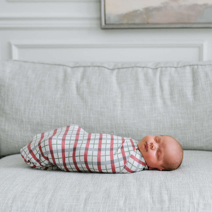 Copper Pearl Knit Swaddle Blanket | Jolly