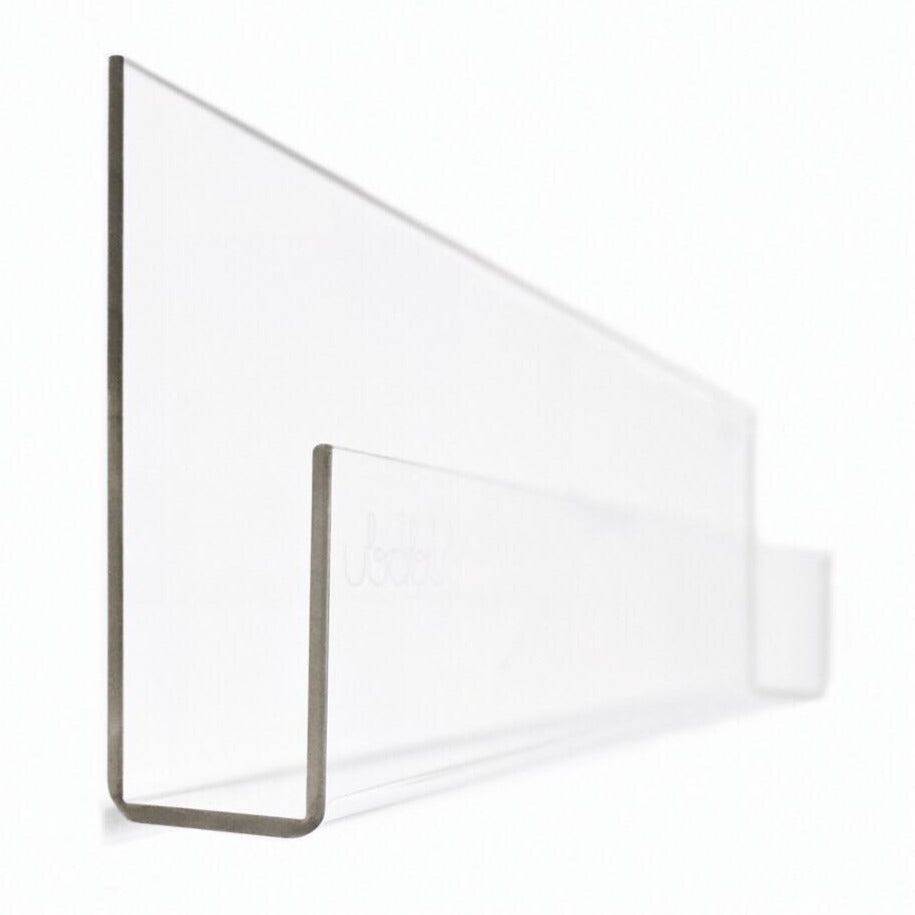 Ubabub Booksee Clear Acrylic Wall Bookshelf Set — Ubabub US